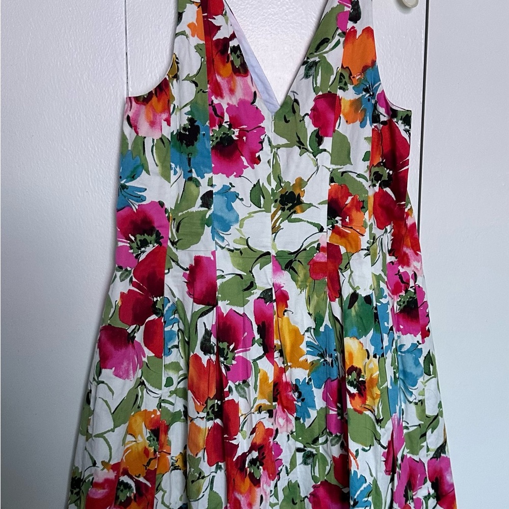 Lauren Ralph Lauren Multicolor Floral Dress 16W